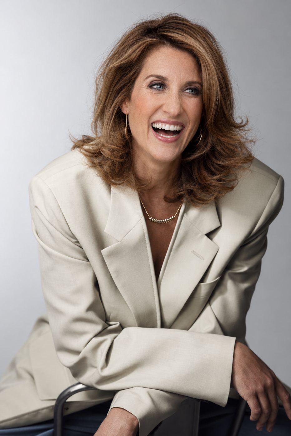 Lisanne laughing